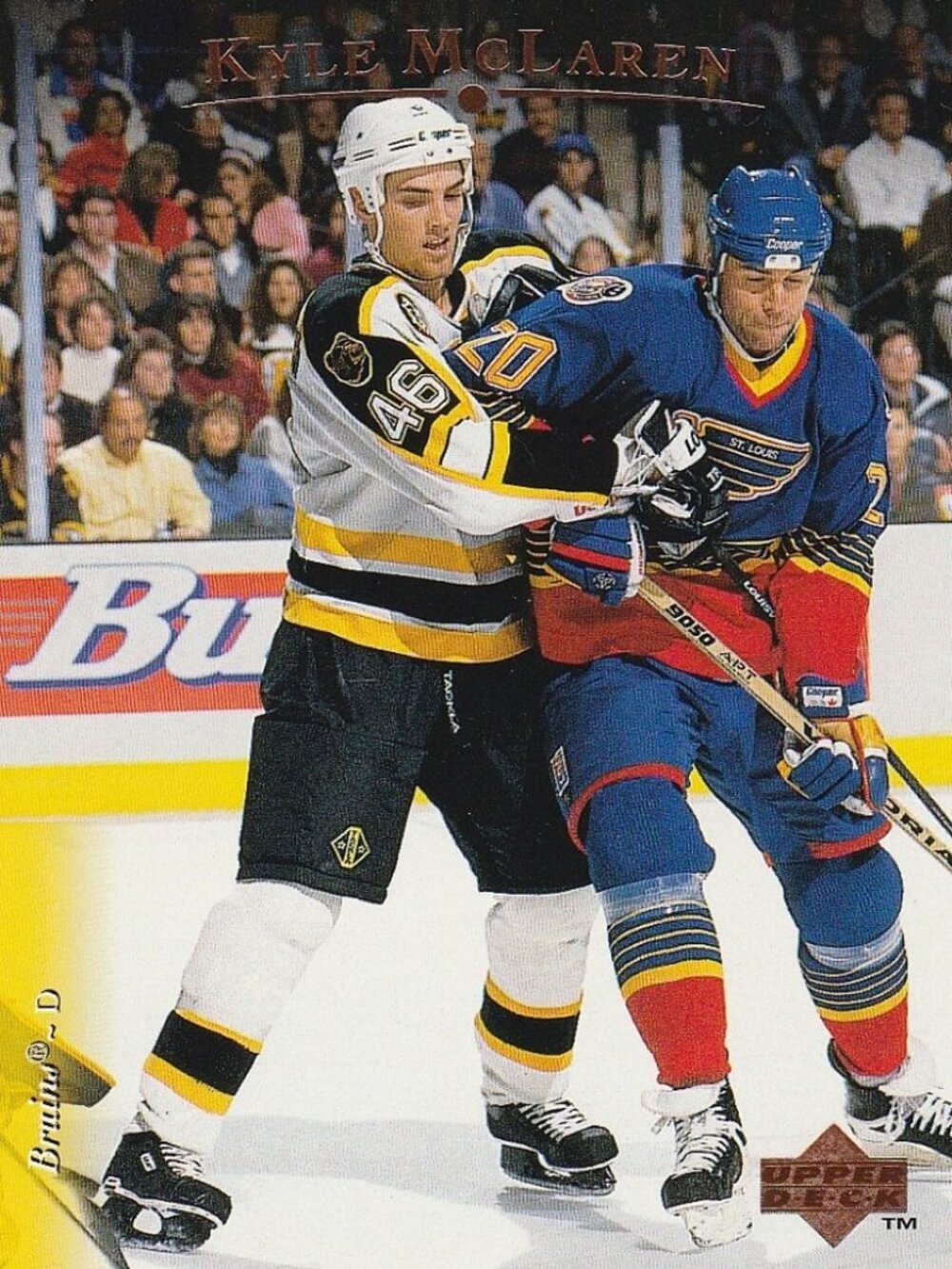 Kyle McLaren Hockey Card